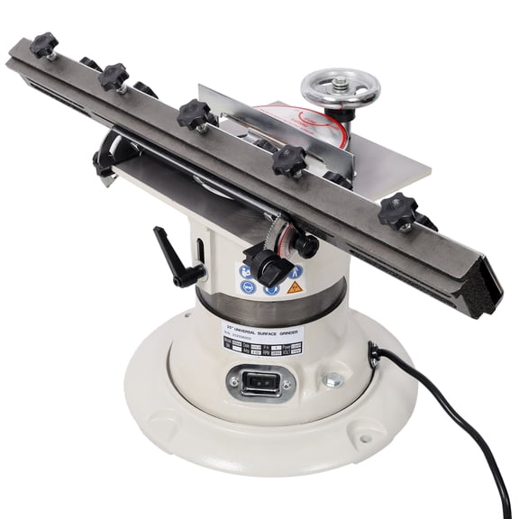 Heavy Duty Industrial Multi-Function Knife and Cutter Grinder with 1/2HP Motor, 110V 60HZ, 25in Max Capacity, Steel Construction, Gray