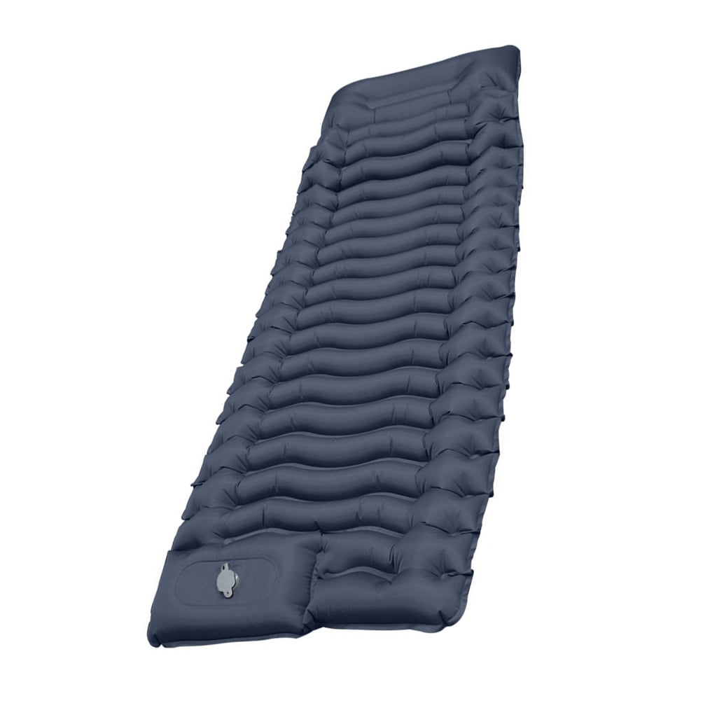 Heavy Duty Inflatable Mattress With Ergonomic Perfect For Tent Backpacking Camping Hiking And Beach Activity