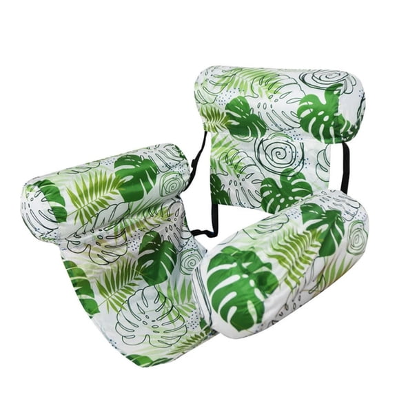 Heavy Duty Inflatable Pool Floats For Adults-with Seat and Backrest, Comfortable Blow Up Floating Water Floaties, Ergonomic PVC Lounger for Pool Beach Lake Summer Outdoor Relaxation