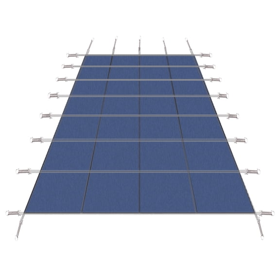 Heavy Duty Inground Pool Safety Cover,Standard Test Method Certified, 500 lbs Capacity, UV Resistant,Water-Saving, Easy Install,Pool Cover for Home & Commercial Use