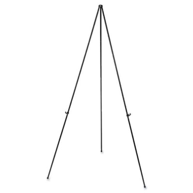 Heavy-Duty Black Adjustable Aluminum Folding Easel 25'' - 63''