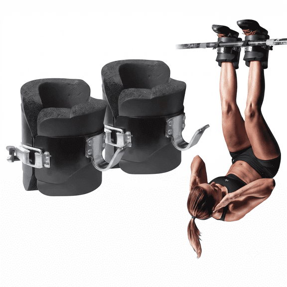 Heavy-Duty Inversion Gravity Boots with Secure Locking Buckles for Pull Up Bars & Fitness Racks