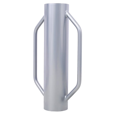 Heavy Duty Iron Fence Post Driver - Efficient T-Post Pounder Rammer for Easy Installation - 30LB Metal with Handle - Versatile and Durable Tool
