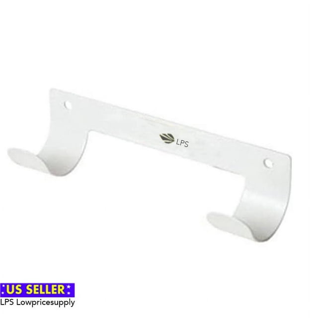 Heavy Duty Ironing Board Hanger Wall Mount White