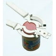 thumbnail image 1 of Heavy Duty JAR Opener Stainless Steel REMOVABLE LID Easy Grip Holder Cap White, 1 of 4