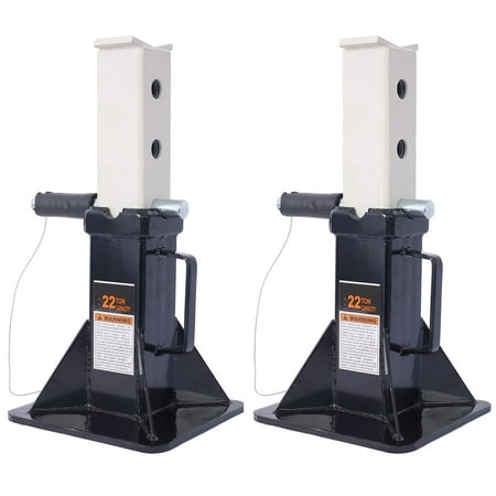 Heavy-Duty Jack Stands - 22 Ton Capacity - Adjustable Support Column - Versatile Lifting Solution