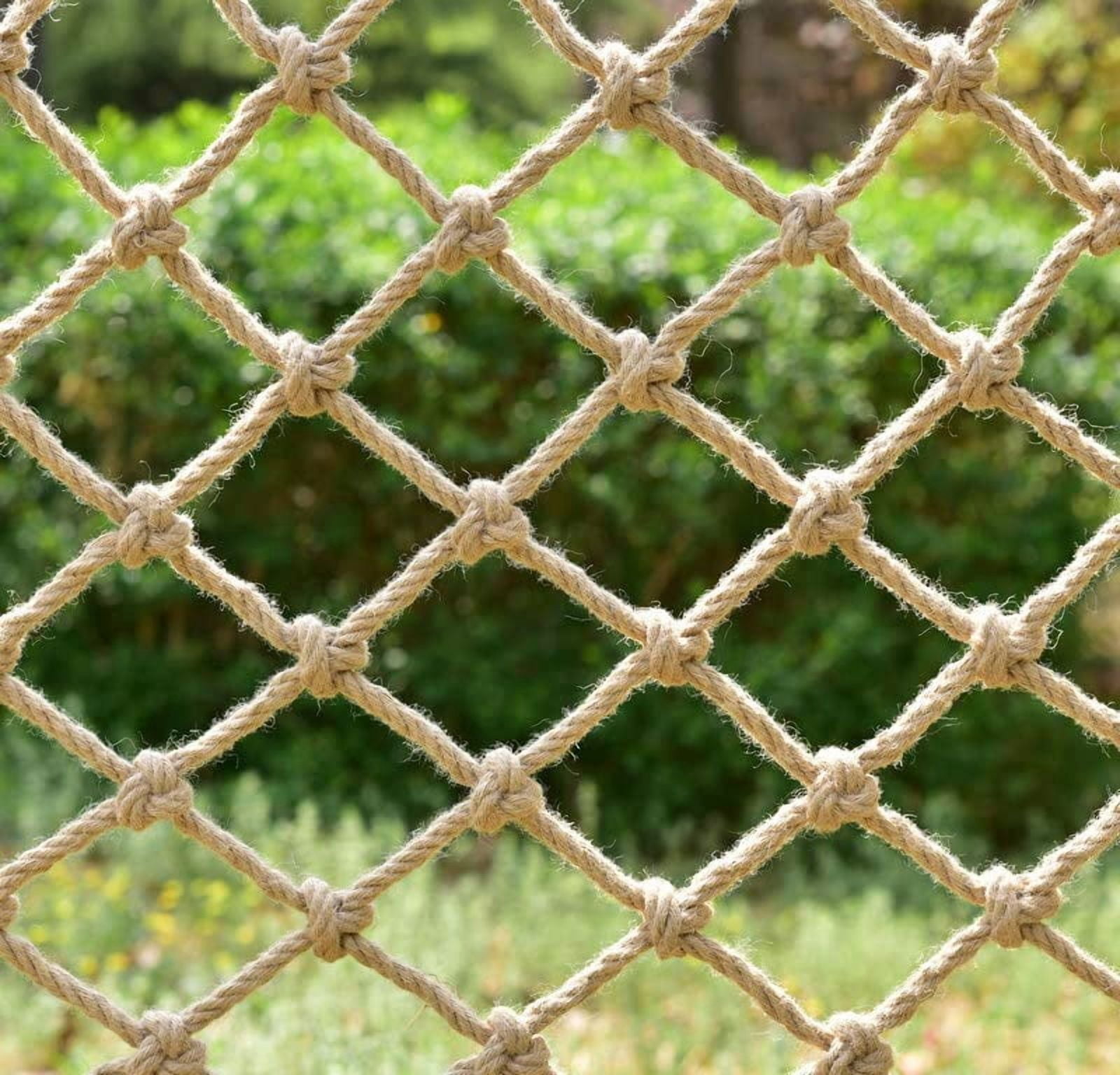 Heavy Duty Jute Rope Tear-resistant Sisal Rope Mesh Twine Netting Wall ...