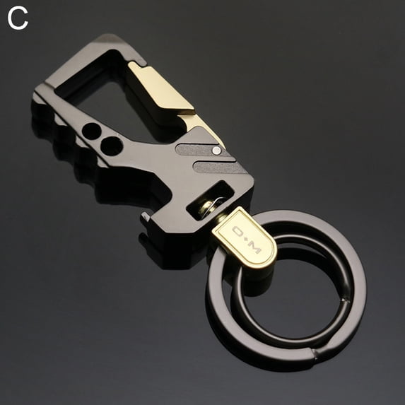 Heavy Duty Key Chain Car Key Ring Bottle Opener Creative Gift for Men Women