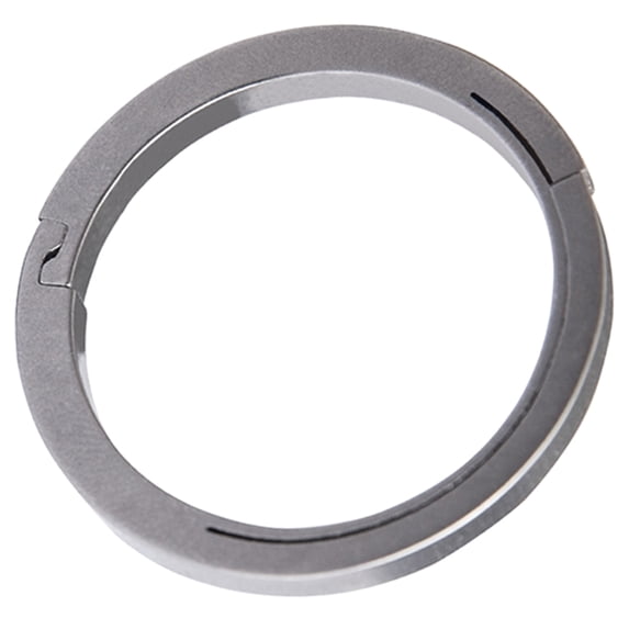 Heavy Duty Keychain Rings Replacement Side-Pushing Key Chain Rings Split Keyring Heavy Duty Alloy Key Rings