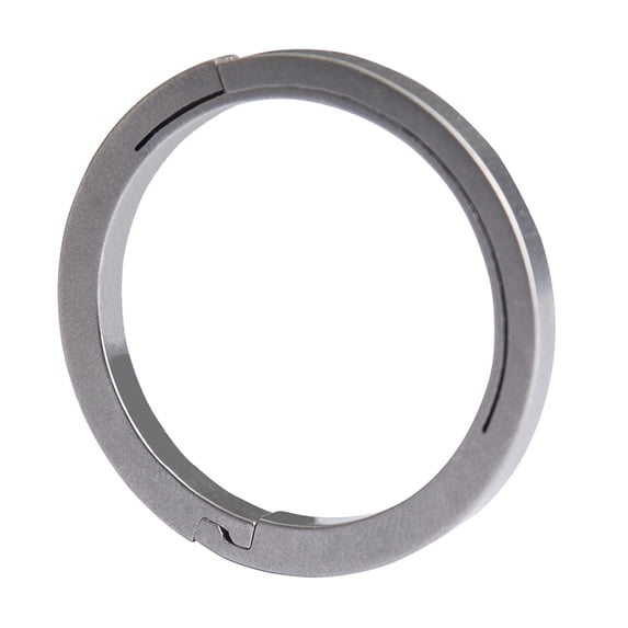 Heavy Duty Keychain Rings Replacement Side-Pushing Key Chain Rings Split Keyring Heavy Duty Alloy Key Rings