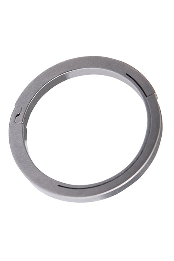 Heavy Duty Keychain Rings Replacement Side-Pushing Key Chain Rings Split Keyring Heavy Duty Alloy Key Rings