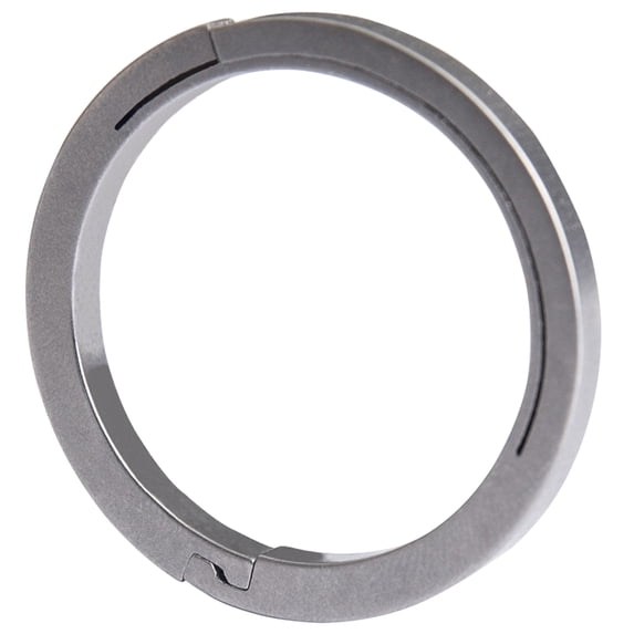 Heavy Duty Keychain Rings Replacement Side-Pushing Key Chain Rings Split Keyring