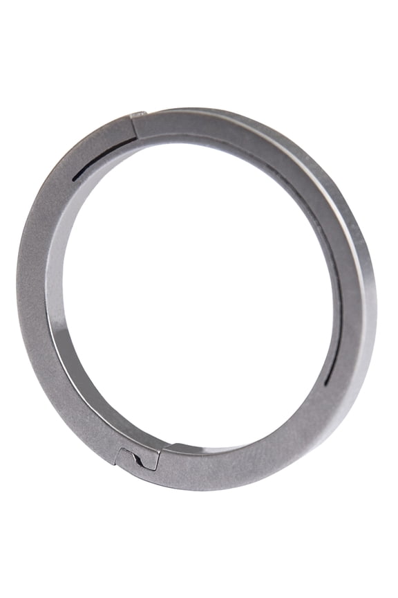 Heavy Duty Keychain Rings Replacement Side-Pushing Key Chain Rings Split Keyring