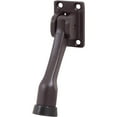 thumbnail image 1 of Heavy-Duty Kick-Down Stop with 4 Screws, 4 Inches, Oil-Rubbed Bronze by Stone Harbor Hardware, 1 of 3