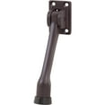 thumbnail image 1 of Heavy-Duty Kick-Down Stop with 4 Screws, 4 Inches, Oil-Rubbed Bronze by Stone Harbor Hardware, 1 of 3