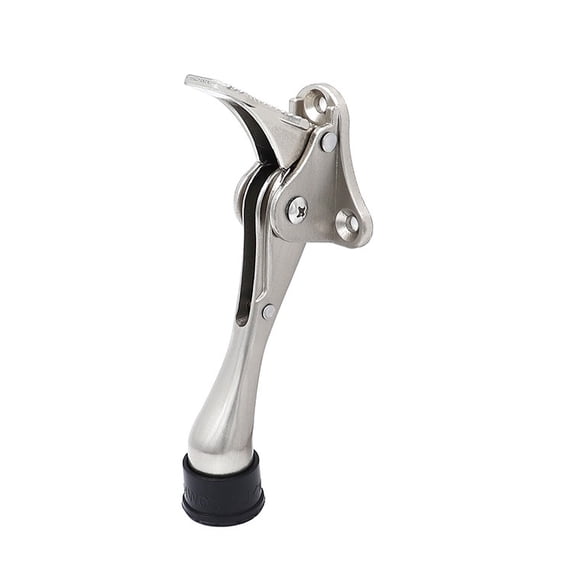 Heavy Duty Kickdown Door Stopper, One Touch Adjustable Kickdown Door ...