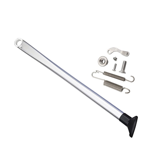 Heavy Duty Kickstand Motorcycle Side Stand High Strength Motorcycle Side Kicking Simple Installation for 17-23 Bikes
