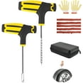 Heavy Duty Kit Tools for Quick and Easy Repair Flat Tire Puncture