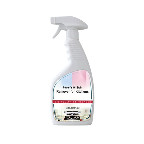 Heavy Duty Kitchen Cleaner Spray,Multi Surface Degreaser Foam Cleaner For Stove Countertop Range Hood Sink,Fast Acting Oil Stain Remover Rinse Free Cleaning Solution,Powerful Household Cleaner