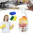 thumbnail image 1 of Heavy-Duty Kitchen Degreaser Foam Cleaner, 8 Fl Oz Heavy Oil Cleaner Stain, Multi Functiona Foam Cleaner Spray, Degreaser Cleaner Heavy Duty, 1 of 8