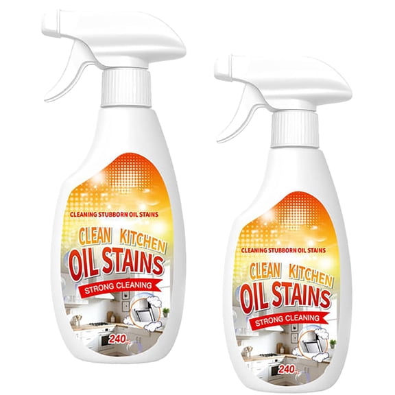 Heavy-Duty Kitchen Degreaser Foam Cleaner,  Clean Kitchen Oil Stains Spray, Multi functiona Foam Cleaner Spray (2)