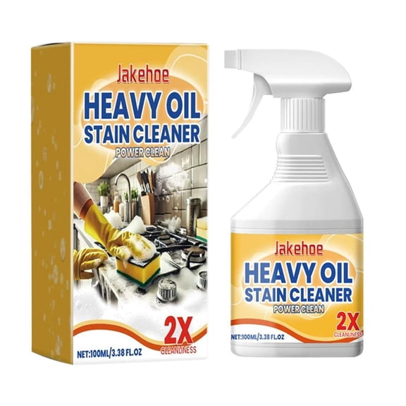 Heavy-Duty Kitchen Degreaser Spray Powerful Formula For Stubborn Grease Stain Removal