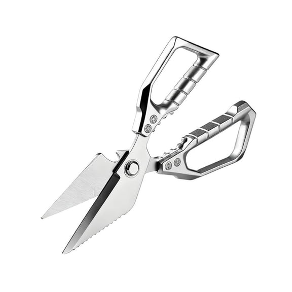 Heavy Duty Kitchen Scissors, Stainless Steel Poultry Shears for Cutting Chicken Bones, Multi Purpose Kitchen Shears for Meat Fish Vegetables, Ergonomic Kitchen Tool