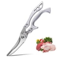 thumbnail image 1 of Heavy Duty Kitchen Shear Stainless Steel Poultry Shear Multi-function Kitchen Scissor for Fish, Meat, Vegetables, Herbs, Bones, Dishwasher Safe, 1 of 7