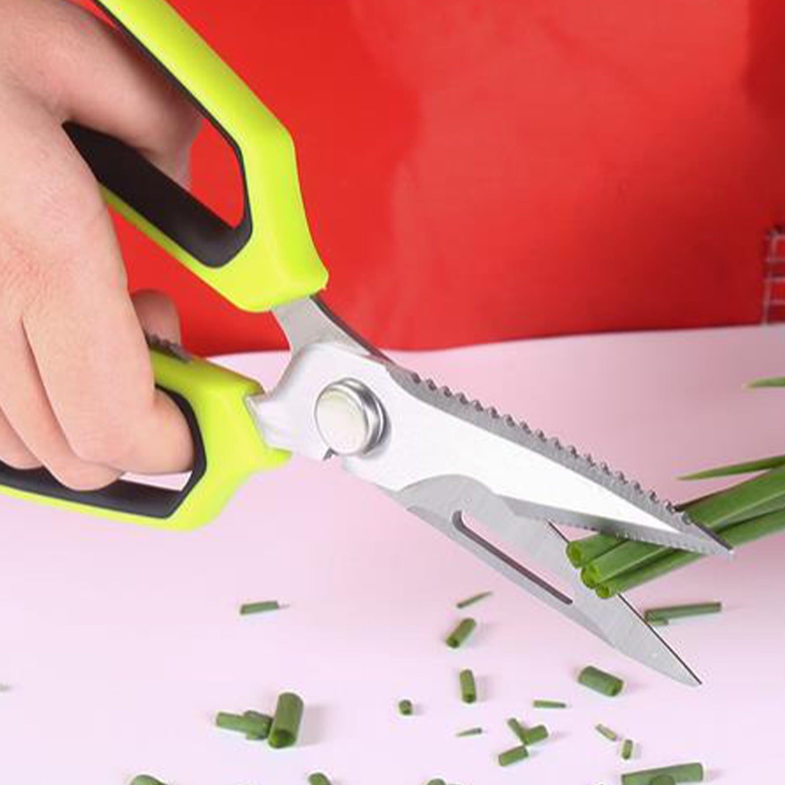 Heavy Duty Kitchen Shears, Poultry Scissors, Stainless Steel ...