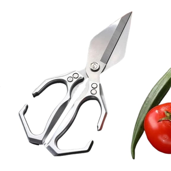 Heavy Duty Kitchen Shears – Poultry Scissors with Ergonomic Handle,High-Carbon Steel Cooking Scissors for Chicken, Meat, Seafood