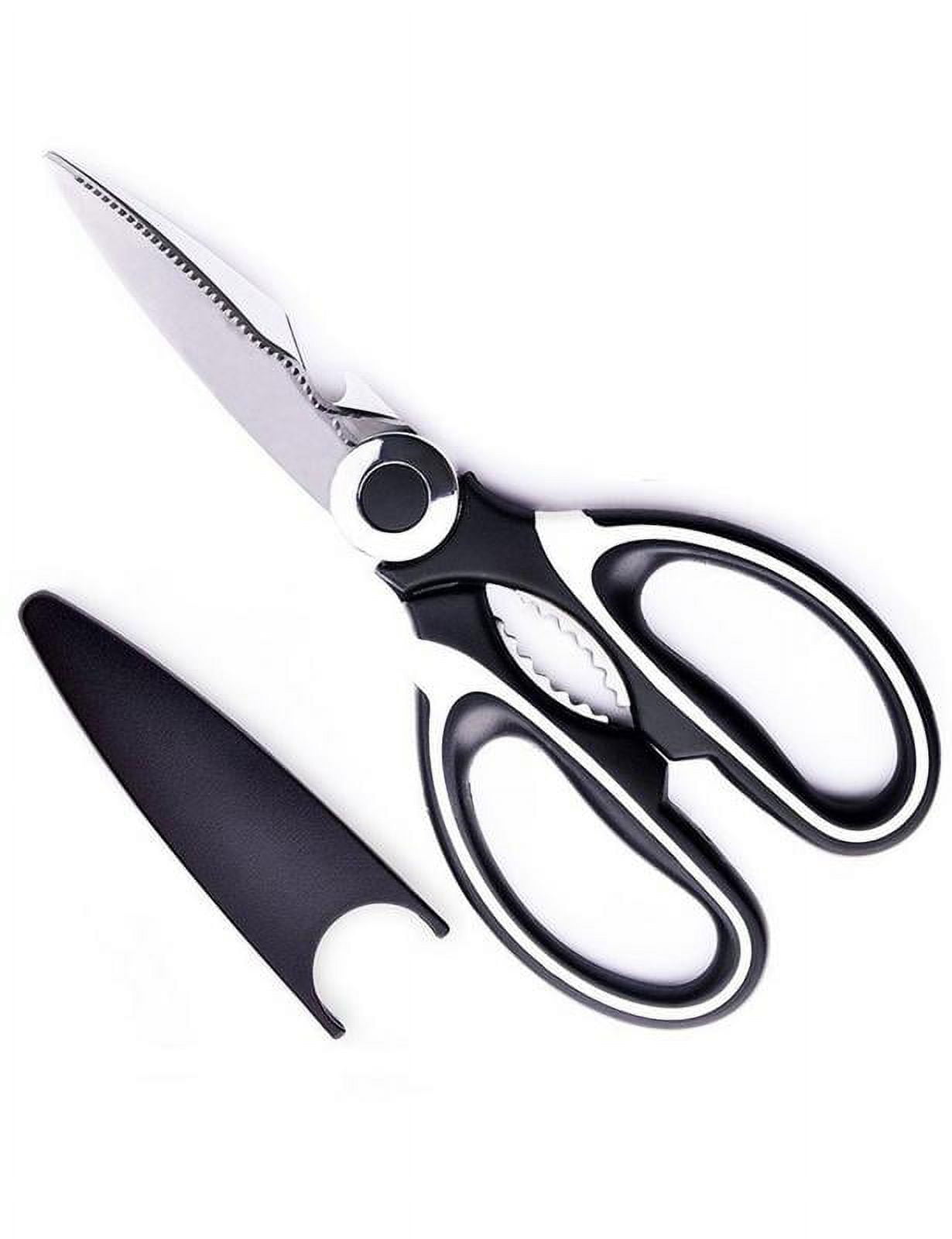  Misen Heavy Duty Kitchen Shears - Versatile Kitchen Scissors  for Meat, Poultry & More - Easy Clean Kitchen Shears/Scissors -  Ambidextrous Comfort Handle - Gray : Home & Kitchen