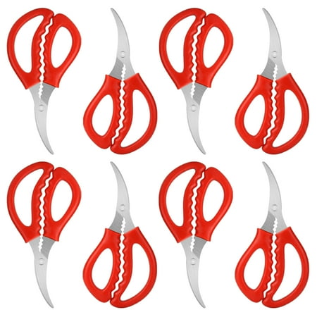 Heavy Duty Kitchen Stainless Steel Seafood Scissors for Lobster Shrimp Fish Crawfish