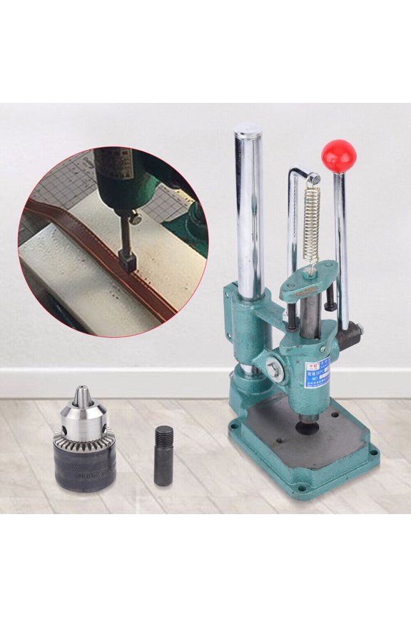 Heavy Duty LOGO Leather Imprinting Machine Craft DIY Leather Embossing Press Stamp Punching Logo Machine