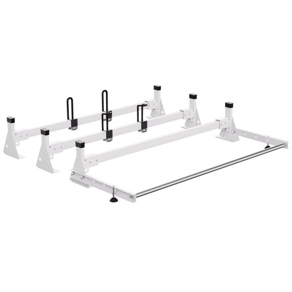 Heavy-Duty Ladder Rack for Ford Transit Custom 2013-2024 - Van Roof Trailer Ladder Rack, Aluminum