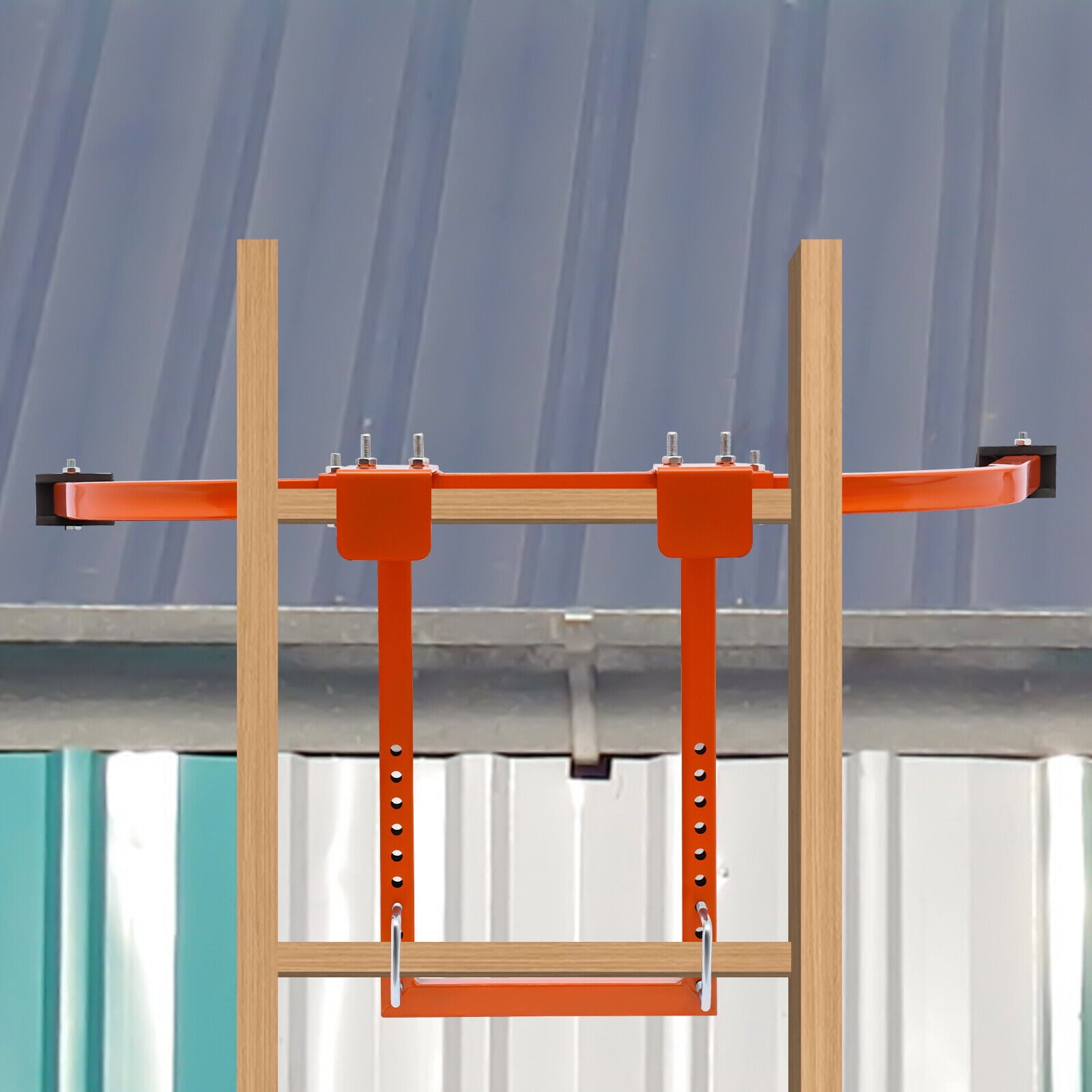 Heavy Duty Ladder Stabilizer Accessory for Roof Wing Span Wall Ladder