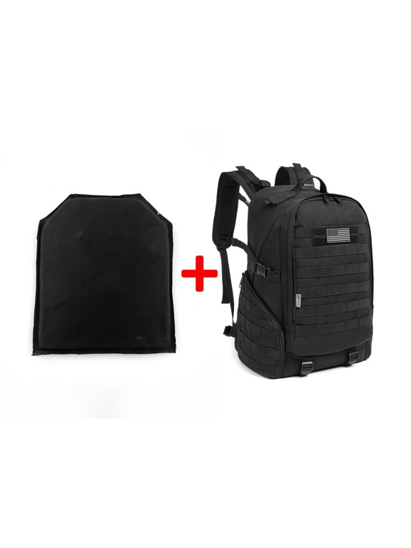 Heavy Duty Backpack with Proof Protection Insert High Quality Student Laptop Bookbag Protective Pad Travel Hiking Daypack Safety Plate