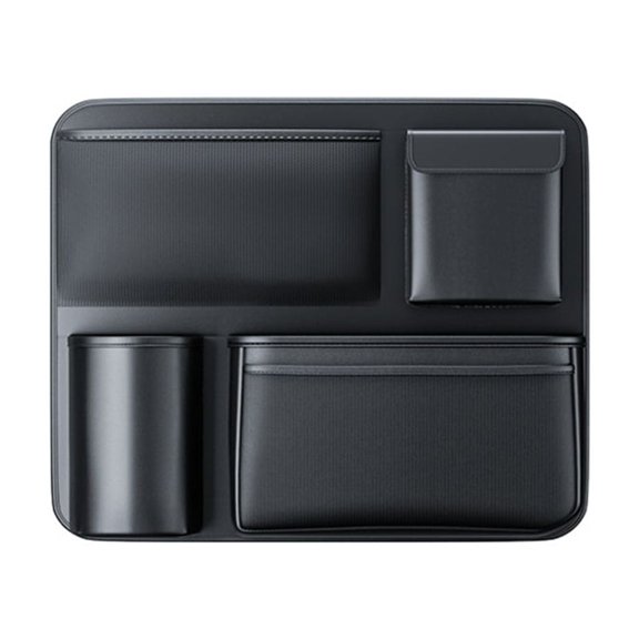 Water Resistant Large Capacity Car Trunk Organizers Seat Back Hanging Storage Bag Reinforced Mesh Pocket Spacious Design