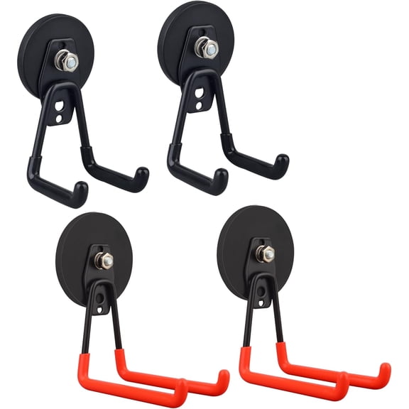 Heavy Duty Large Garage Magnet Hooks,Magnetic Power Tool Organizer,Cordless Drill Garage Hooks
