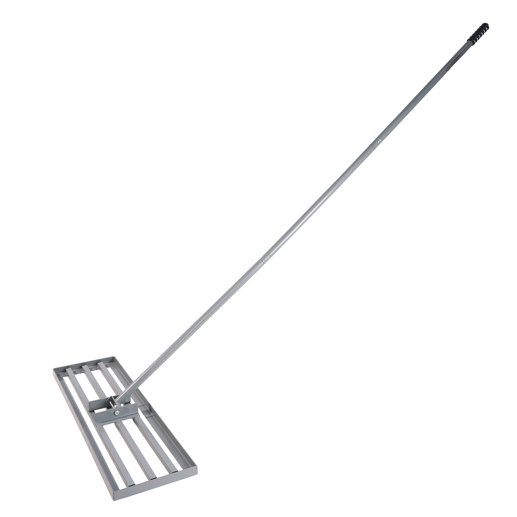 Heavy Duty Lawn Leveling Rake with 79.5 Long Handle Perfect for Garden, Backyard, Farmland