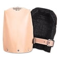 thumbnail image 1 of Heavy-Duty Leather Knee Pads, Leather Straps With Buckles, Tan/Black Felt | Bundle of 5 Pairs, 1 of 1