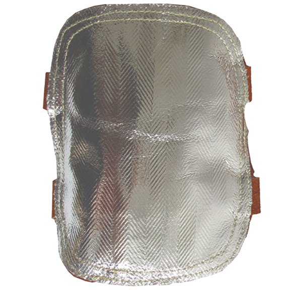 Heavy Duty Leather Welder Gloves Heat Reflective Aluminized Lining Suitable For High Temperature Welding Tasks