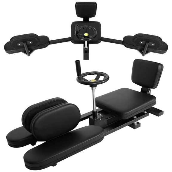 Heavy Duty Leg Stretcher Machine, 330 LBS Capacity Leg Split Machine with 36.61" x 16.14" x 15.75" Steel Frame, Adjustable Gym Split Machine for Home Yoga Gym Fitness to Train Leg Flexibility