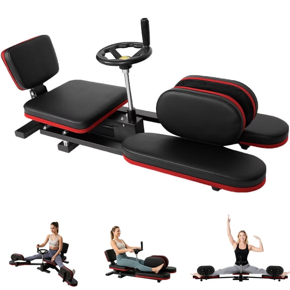 Heavy-Duty Leg Stretcher Machine,500LBS Leg Stretching Training Machine ,Gym Split Machine with Hand Wheel,for Home,Gym,Dance Studio