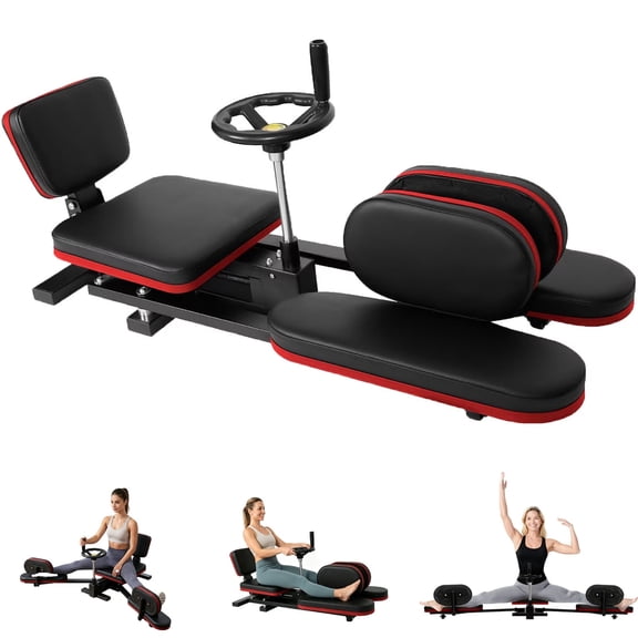 Heavy-Duty Leg Stretcher Machine,500LBS Leg Stretching Training Machine ,Gym Split Machine with Hand Wheel,for Home,Gym,Dance Studio