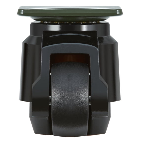 Heavy Duty Leveling Casters 4-Pack, 1100 lb Capacity Swivel Wheels with Adjustable Feet for Workbenches and Machinery