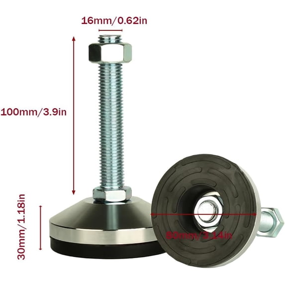 Machine Leveling Leg Heavy Duty Leveling Screw Leg,Leg Leveler 3.14