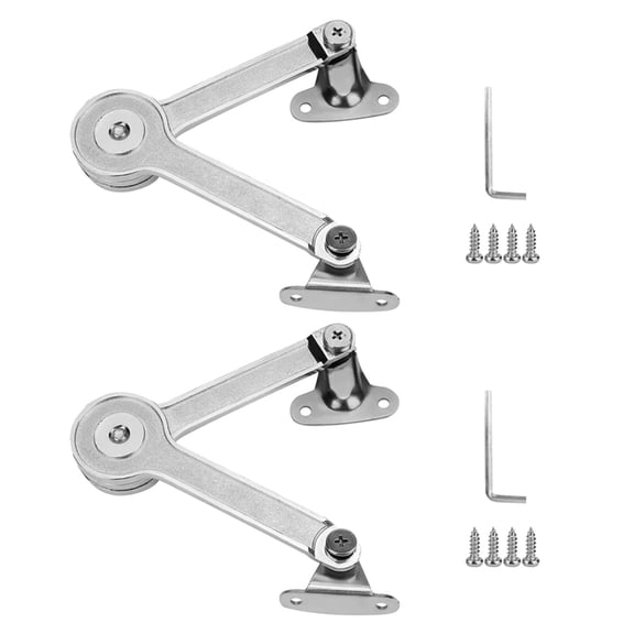 Heavy Duty Lid Support Hinges Soft Close Folding Lid Stay Hinge Keep Lid Hinge Open For Cabinet Kitchen Wardrobe