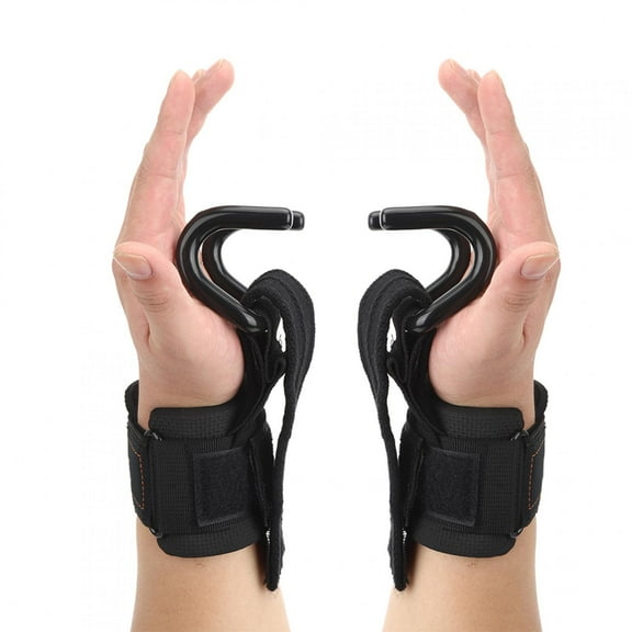 Heavy Duty Lifting Hooks, Wrist Hooks For Weightlifting, Grip Aid For Rowing, Pull,ups Strength