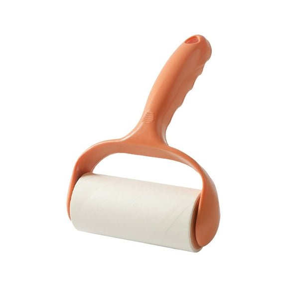 Heavy-Duty Lint Roller for Clothes & Furniture - Reusable Pet Hair Remover Brush with Replaceable Adhesive Sheets for Home, Car, Upholstery & Pet Hair Cleaning