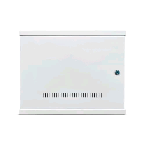 Heavy Duty Lockable Enclosure Box for Security Wiring, Universal Steel Shell for DVR/NVR, CCTV Cable and Electrical Project,Indoor & Outdoor Mount, Dustproof Metal Cabinet 17.72"13.90"3.86"(White)